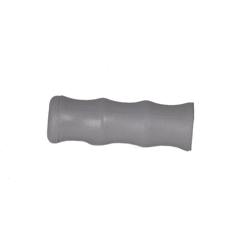 Gray plastic weight adjustment handle with a textured, ergonomic grip for Grammer B12 and GS12 tractor seats.