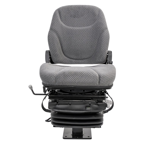 12v Air Suspension Backhoe Seat w/ Pedestal