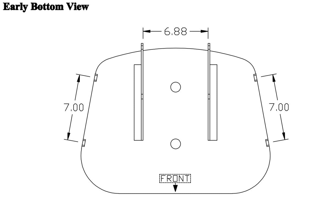 4 Piece Tractor Seat Cushion Set for International Harvester / White