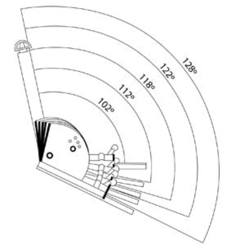 Loader Tractor Seat Assembly w/ Suspension