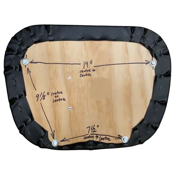 2 Piece Backhoe Seat Cushion Set for John Deere