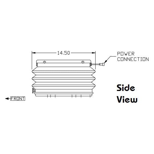 12v Narrow Tractor Seat Air Suspension for Pilot