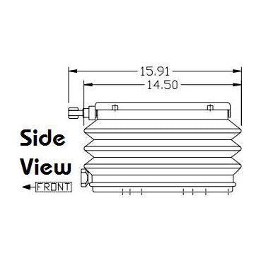 Tractor Seat Narrow Mechanical Suspension for Pilot
