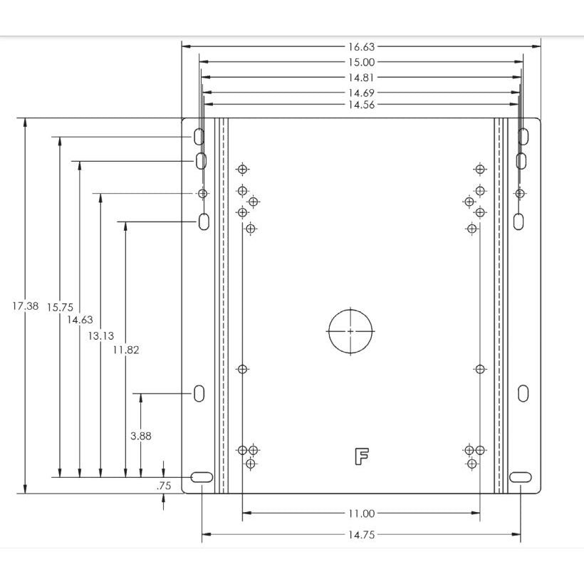Tractor / Equipment Seat Adapter Plate SeatHaus