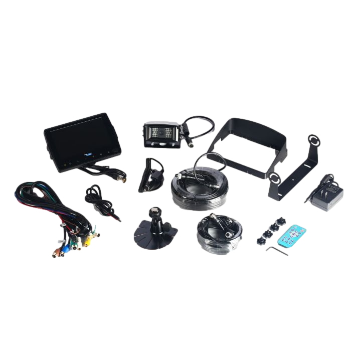 CabCAM 7" Touch Button Monitor - 1 Camera Observation System w/ Audio