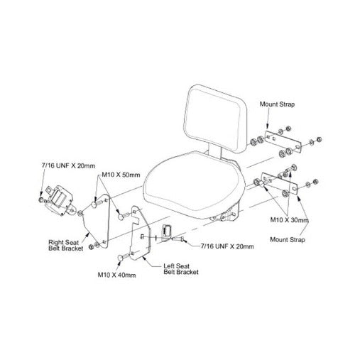 Instructional Side Kick Buddy Seat for John Deere