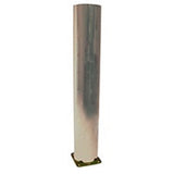 Chrome / Stainless Steel Exhaust Pipe for John Deere  24" Tall - 4" OD