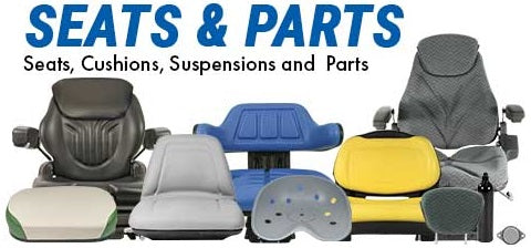 Tractor & Equipment Seats, Cushions, Suspensions, Parts & More