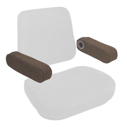 Armrest Cushion Set for Case / Duetz / IH, Massey / White / Versatile