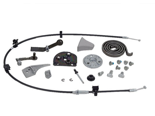 Backrest Seat Adjustment Kit for Grammer 722 with 3-point belt