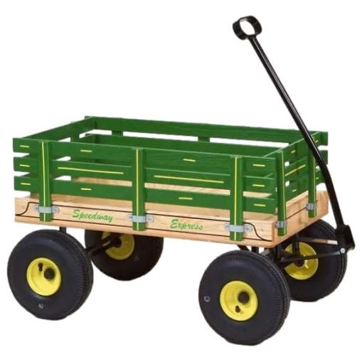 19″ x 33″ (Blue) 128 Speedway Express HD Wagon w/ Side Racks 1000 #
