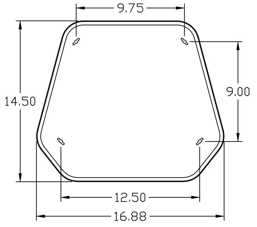 Seat Back Cushion for Grammer 1HB / 3B