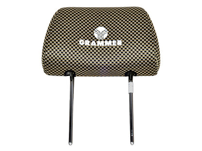 Fabric Back Rest Extension Head Rest Cushion for Grammer