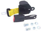 47" Retractable Hi Visibility Yellow Seat Belt Kit