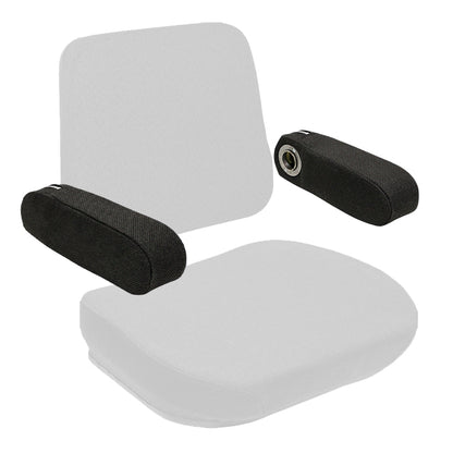 Armrest Cushion Set for Case / Duetz / IH, Massey / White / Versatile