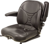 Mechanical Suspension Seat for Skid Loaders, Mowers, Cranes, Excavators, Rollers