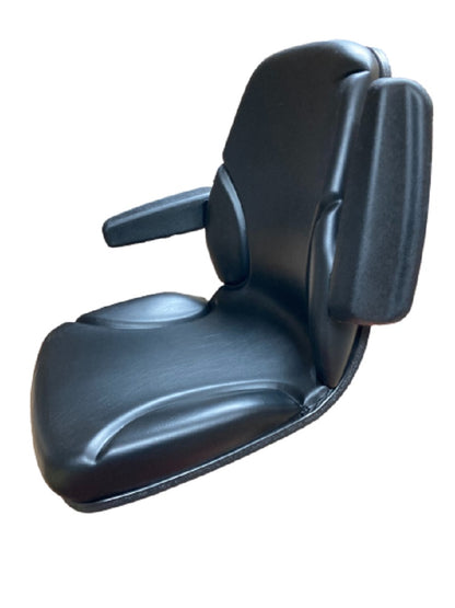 Compact Tractor Seat with Foldup Armrests