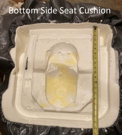 2 Piece Sears Tractor Seat Cushion Set For Case IH