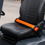 3" x 44" Retractable Orange Seat Belt