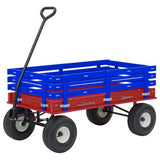 22″ x 40″ (Red) 520 Speedway Express POLY Garden Wagon w/ Side Racks 1000 #