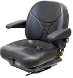 Mechanical Suspension Seat for Skid Loaders, Mowers, Cranes, Excavators, Rollers