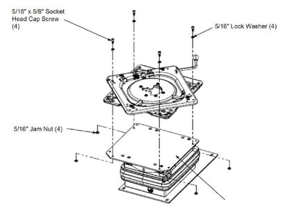 Tractor / Equipment Seat Adapter Plate