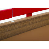 24″ x 48″ (Red) 620 Speedway Express POLY Garden Wagon w/ Brakes 1200 #