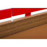 24″ x 58″ (Red) 870 Speedway Express HD Wagon w/ Side Racks 1200 #