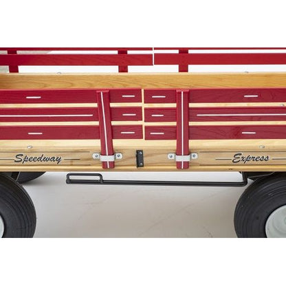 24″ x 48″ (Red) 620 Speedway Express POLY Garden Wagon w/ Brakes 1200 #