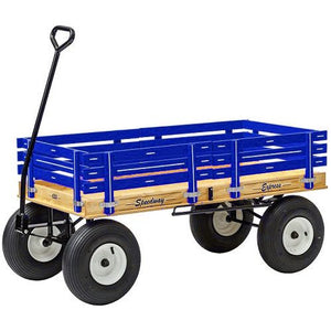 24″ x 48″ (Blue) 630 Speedway Express HD Wagon w/ Brakes 1200 #