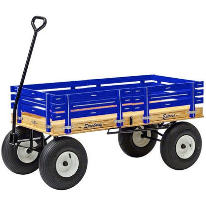 24″ x 48″ (Green) 630 Speedway Express HD Wagon w/ Brakes 1200 #