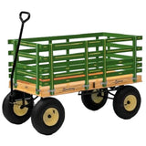 24″ x 48″ (Blue) 620 Speedway Express POLY Garden Wagon w/ Brakes 1200 #