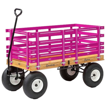 24″ x 48″ (Green) 630 Speedway Express HD Wagon w/ Brakes 1200 #