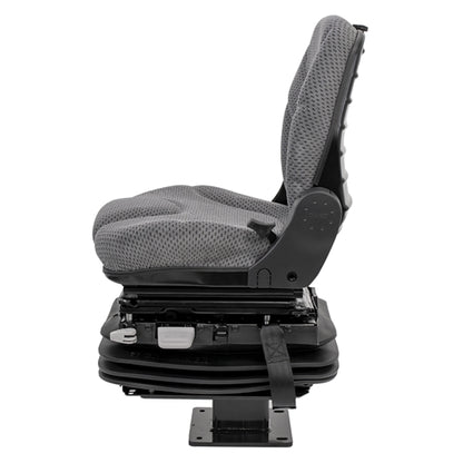 12v Air Suspension Backhoe Seat w/ Pedestal