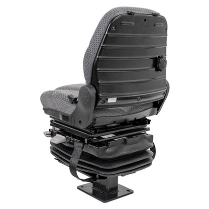 12v Air Suspension Backhoe Seat w/ Pedestal