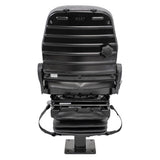 12v Air Suspension Backhoe Seat w/ Pedestal