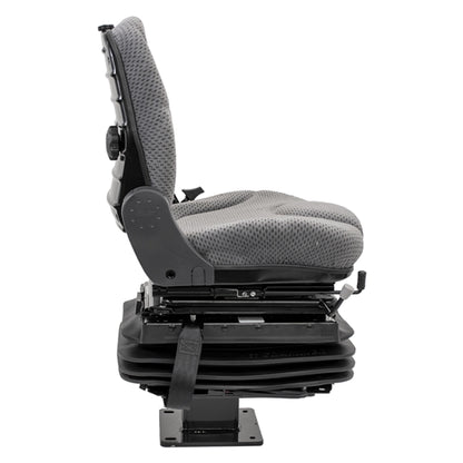 12v Air Suspension Backhoe Seat w/ Pedestal