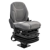 12v Air Suspension Backhoe Seat w/ Pedestal