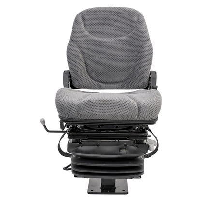 12v Air Suspension Backhoe Seat w/ Pedestal