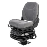 12v Air Suspension Backhoe Seat w/ Pedestal