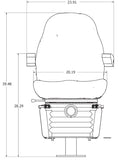 Seat Assembly for John Deere Backhoe