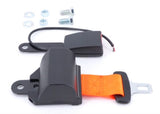 47" Retractable Hi Visibility Orange Seat Belt w/ Switch