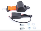47" Retractable Hi Visibility Orange Seat Belt w/ Switch