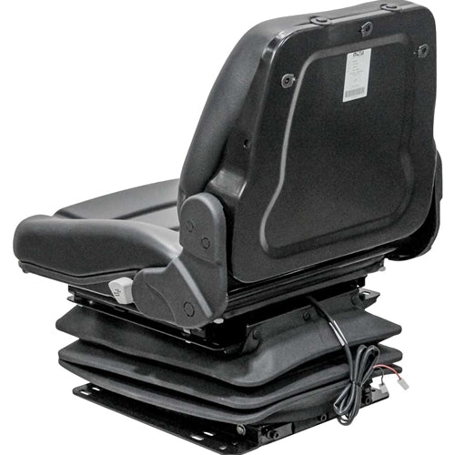 Tractor Seat for Skid Steer, Mowers, Cranes, Rollers, Excavators w/ Suspension