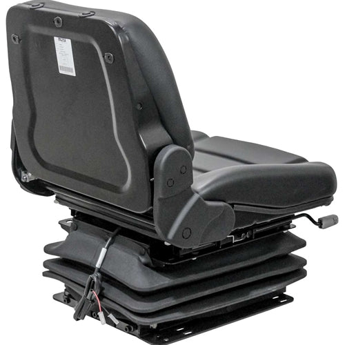 Tractor Seat for Skid Steer, Mowers, Cranes, Rollers, Excavators w/ Suspension