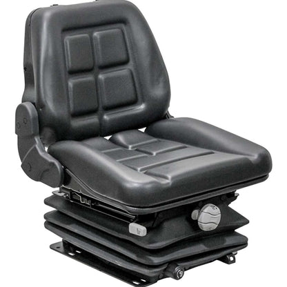 Tractor Seat for Skid Steer, Mowers, Cranes, Rollers, Excavators w/ Suspension