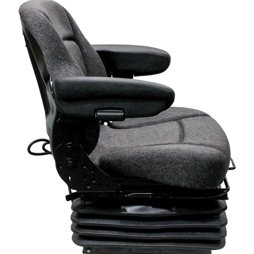 12v Tractor Seat for Case IH / New Holland / McCormick w/ Air Suspension
