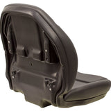 Black Seat Cushion Assembly for Milsco Seats