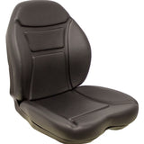 Black Seat Cushion Assembly for Milsco Seats
