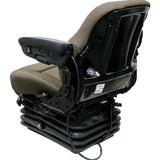 12v Tractor Seat for Case IH / New Holland / McCormick w/ Air Suspension